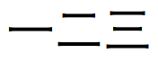 Zahl als japanisches Kanji-Zeichen