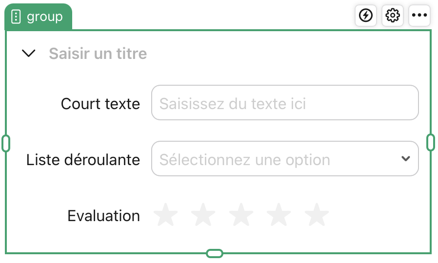 Objet Bouton